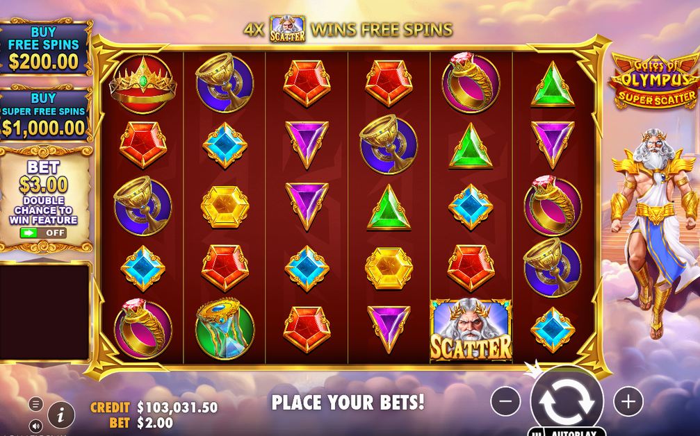 Gates of Olympus Super Scatter